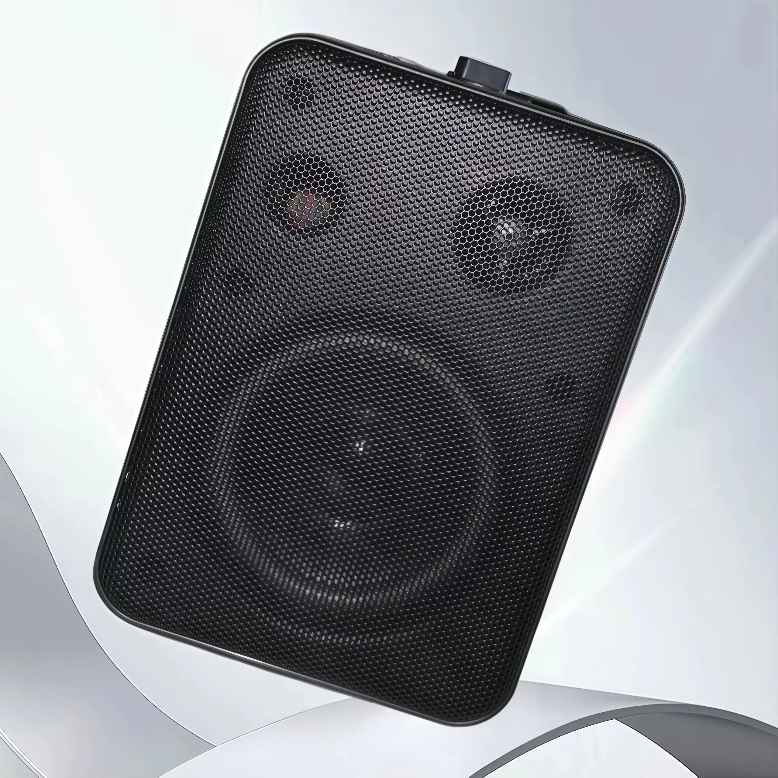 4-inch Metal Constant Pressure Resistance Wall-mounted Speaker for Classroom Shop Meeting Public Broadcasting & Background Music