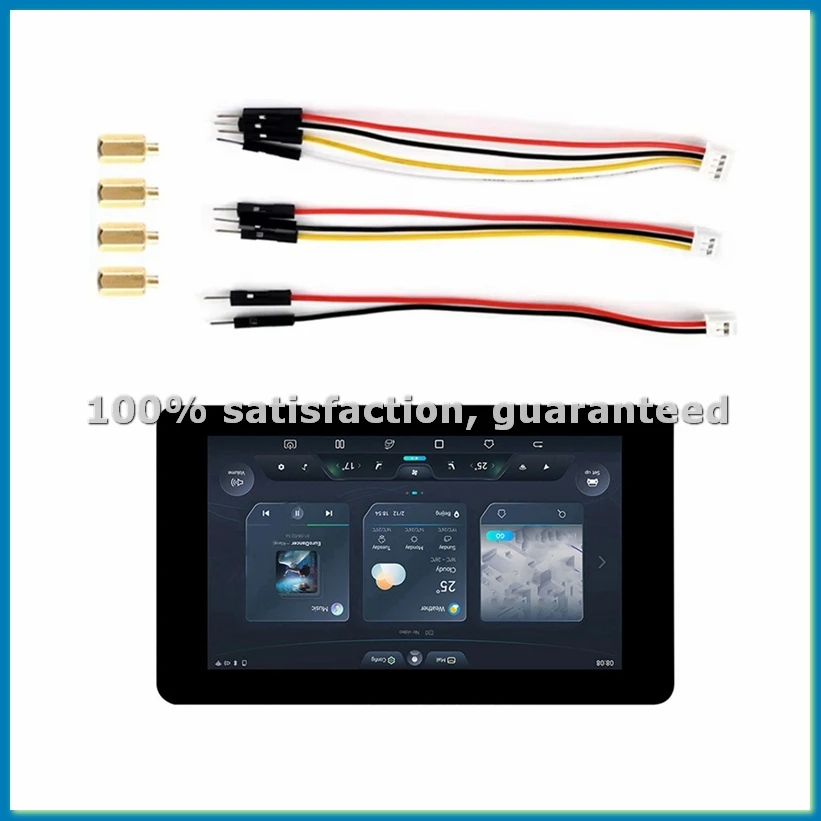 

Плата разработки ESP32 S3 с 7-дюймовым емкостным сенсорным LCD-дисплеем 800x480, Xtensa LX7, WiFi, BT5, CAN, RS485, Sensor-A22U