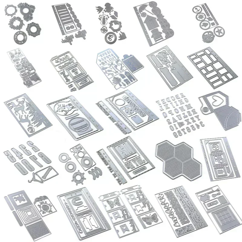 

Design Metal Cutting Dies for Making Decorative Diy Scrapbook Practice Photo Album Process Craft Handicraft Card 2023 New