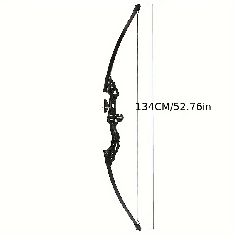 

Adult Straight Drawn Bow Aluminum Alloy Lifter Adult/adolescent Archery Detachable Bow Set Right-handed Target Practice 30lbs