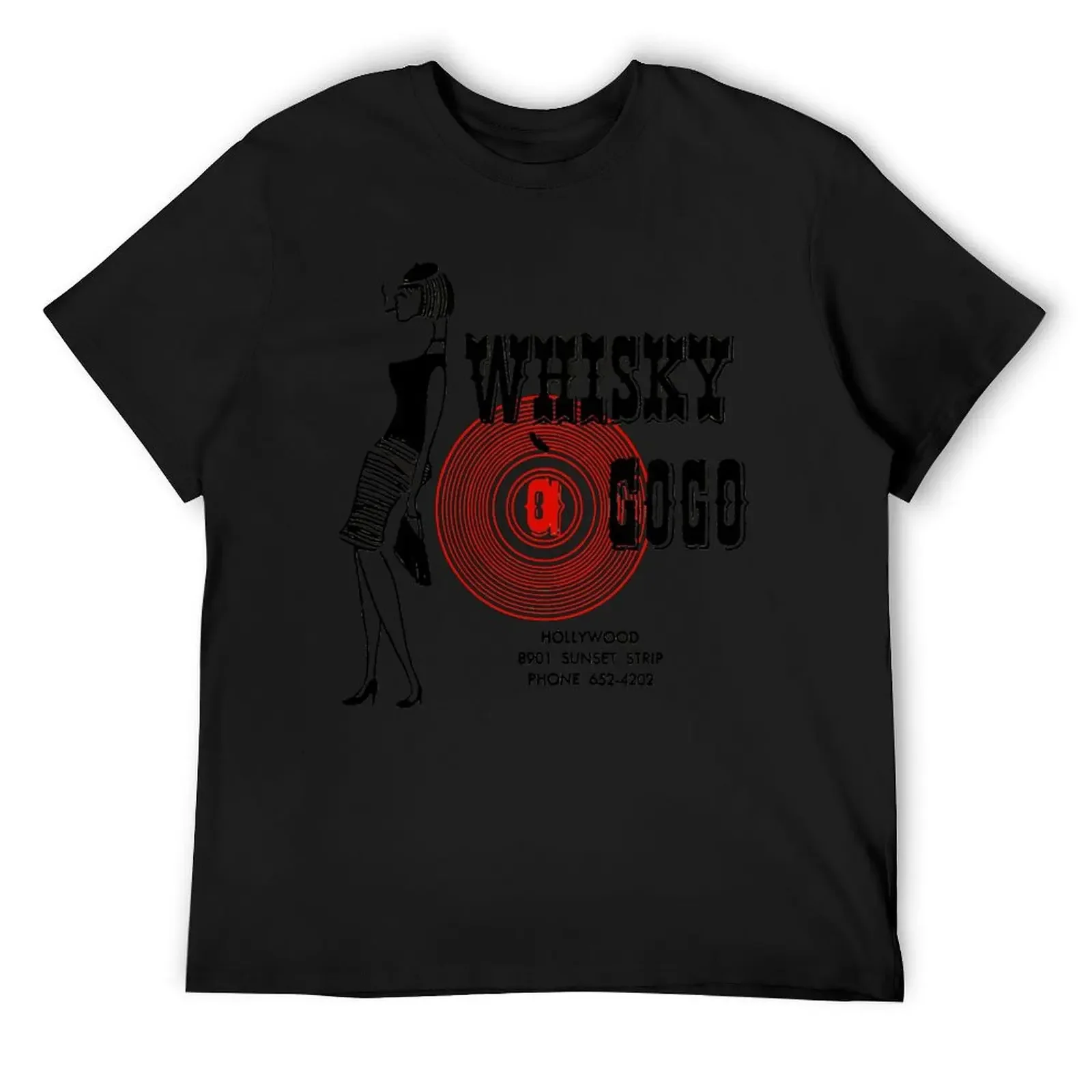 

Whisky A Go-Go Vintage Poster Restoration Digital Painting Retro Band Gig Poster T-Shirt