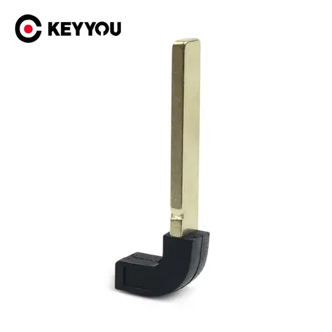KEYYOU 폭스 바겐 폭스 바겐 아틀라스 Teramont Passat B8 New Magotan B5 Skoda A7 변형 자동 키용 스마트 비상 삽입 키 블레이드