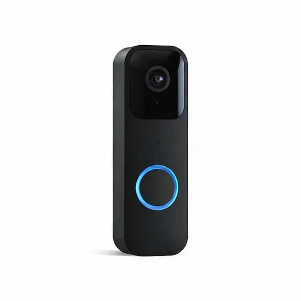 Blink by Amazon B08SG2MS3V Smart Wifi Video Doorbell - صوت ثنائي الاتجاه - كشف الحركة - تنبيهات الرنين - أسود - تشبه مستعمل جديد #1
