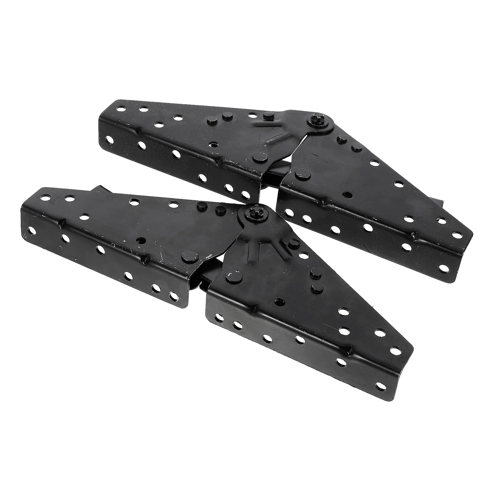 

2pcs Black Angle Adjuster Furniture Ratchet Hinges Joint For Tatami Fold Sofa Accessory Adjustable Multi-Angle Mechanism