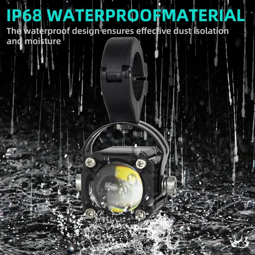 Imagen 2 del producto Luz de motocicleta, faro delantero auxiliar todoterreno, luz Led de conducción superbrillante para BMW R 1200GS R1250GS