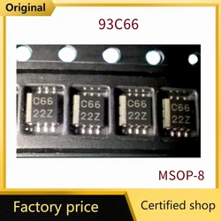 5pcs/Lot C66 R66 93C66 MSOP8 EEPROM Chip For New Type For Hyundai For Kia For Ford For Toyota Dashboard