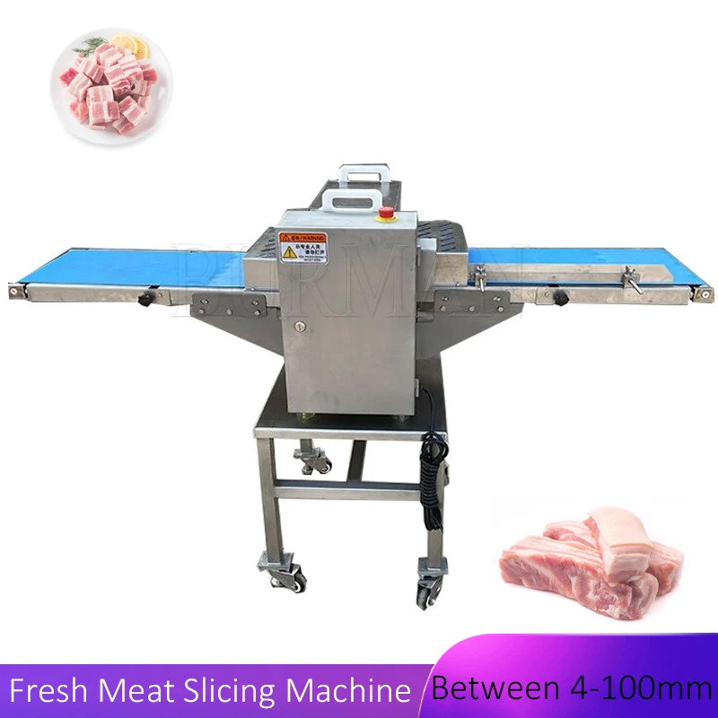 Commercial Meat Cutter For Fresh Meat Slices Cut Silk Stainless Steel Meat Slicer