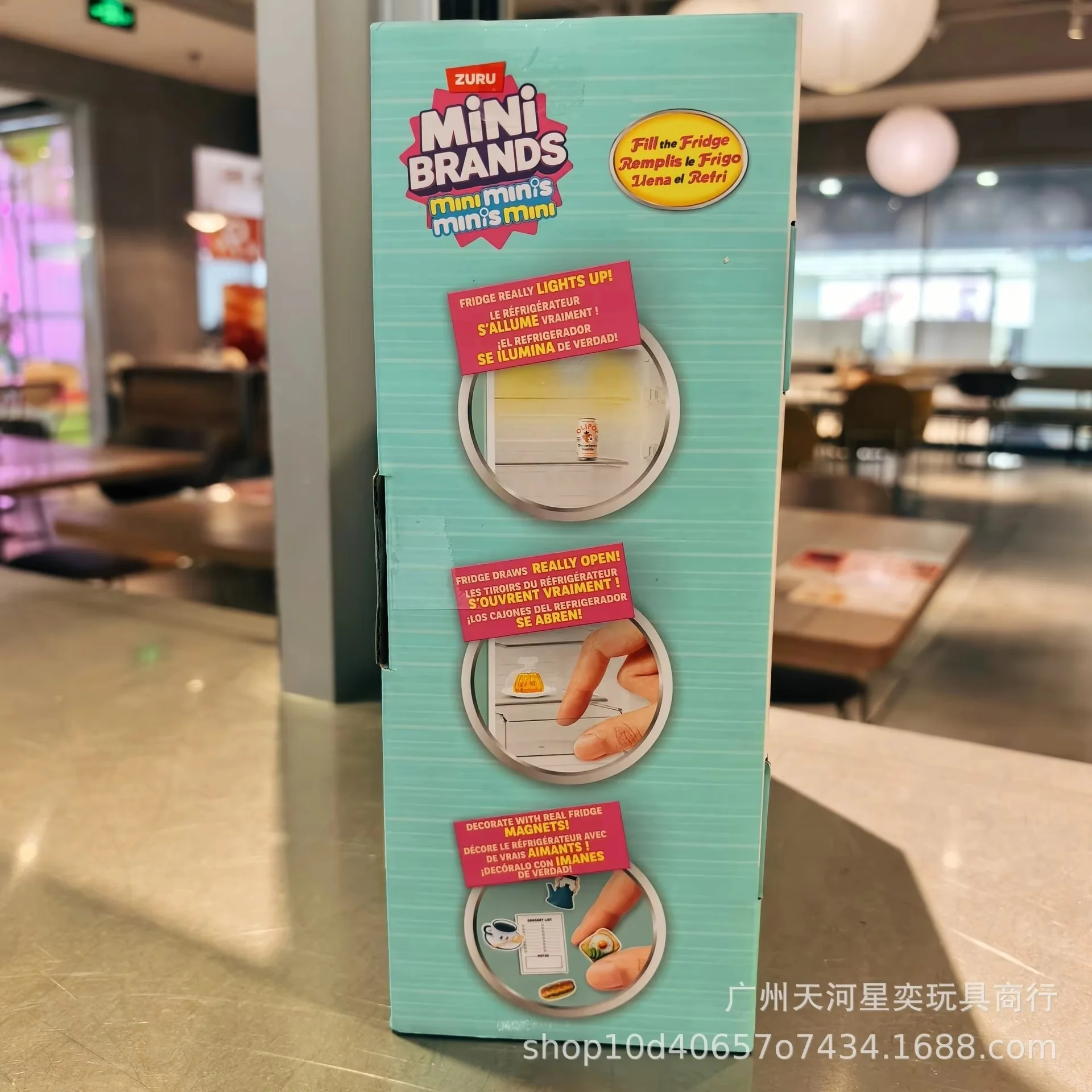 Afbeelding 6: Originele Zuru Miniverse Foodie Koelkast Eten Set 77785 Micro Mini Figuur Mystery Blind Box Verzamel Speelgoed voor Kinderen & Volwassenen
