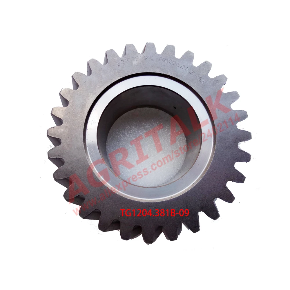 TG1204.381B-09, Driven gear ( 40 teeth /28 meshing ) B shift of Foton Lovol TG series tractor