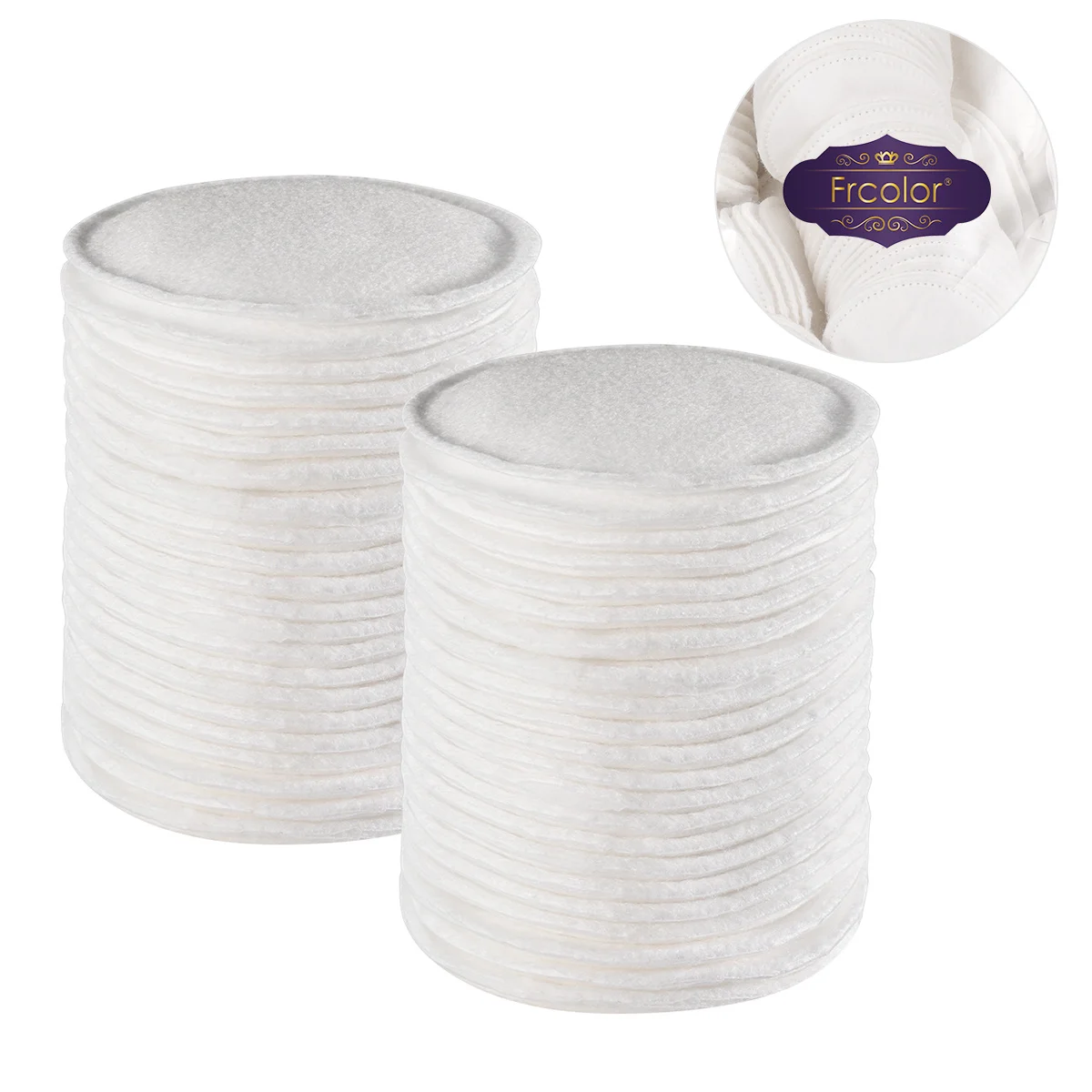 190 stuks Make-up Wattenschijfjes Gezichtsrondes Zacht Absorberend voor Gezichtsreiniging Verwijdering Schoonheidstools Dagelijks gebruik Essentials
