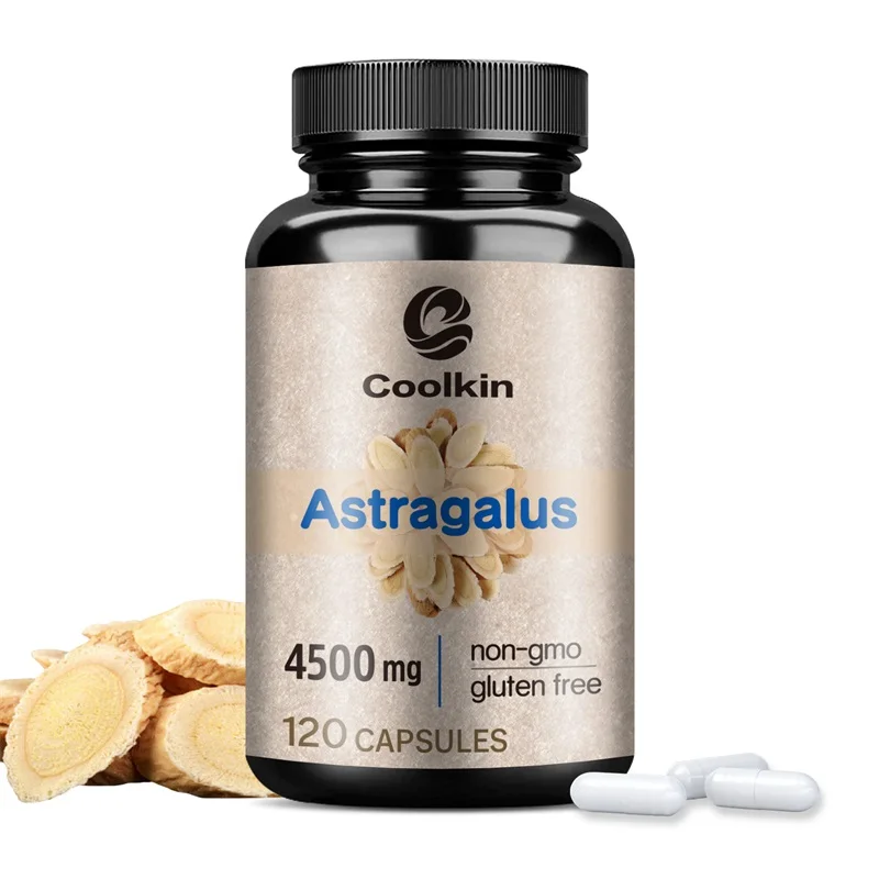 

Astragalus Capsules - Natural Antioxidants Boost Immunity, Relieve Stress, Promote Energy Production, and Enhance Vitality