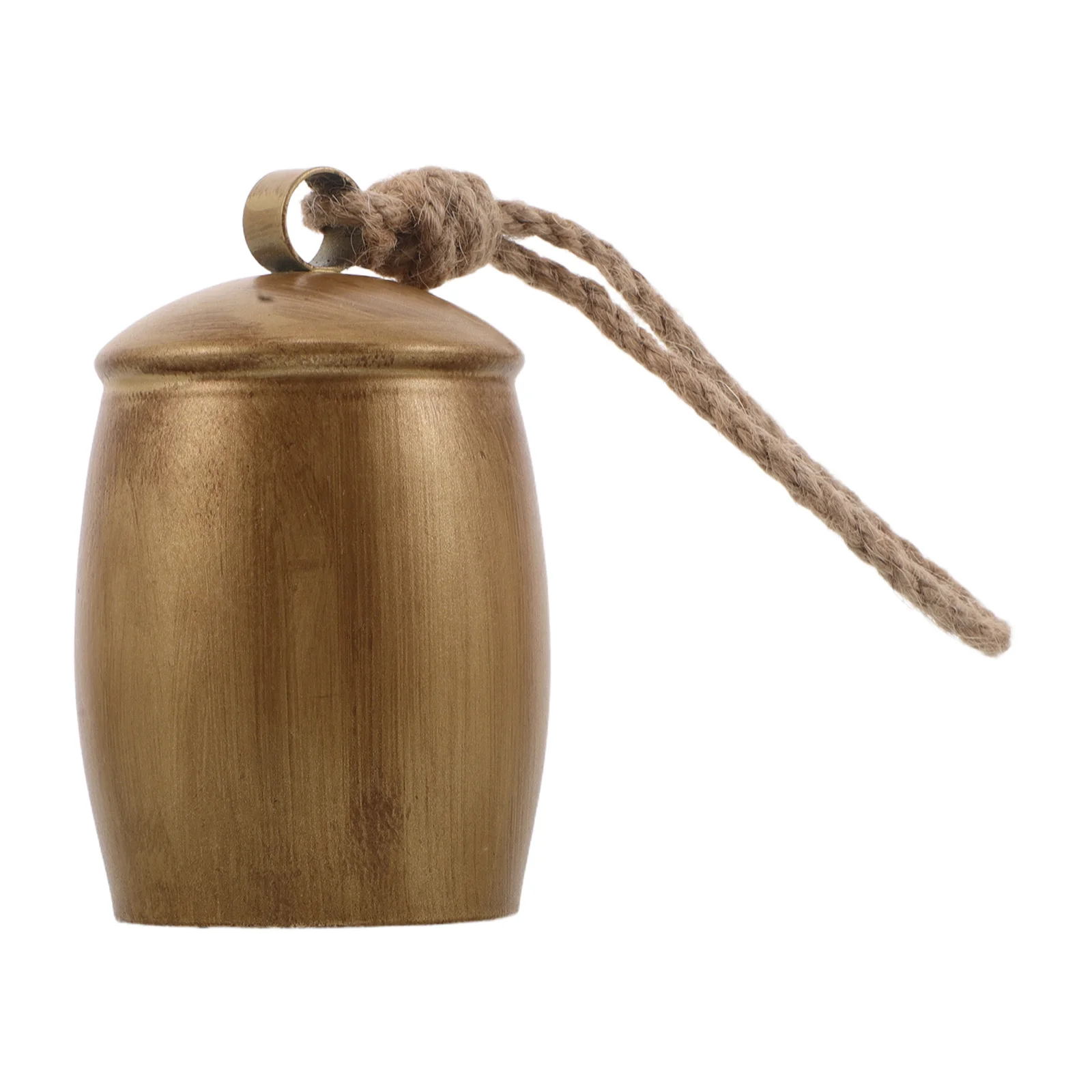 

Hanging Cowbells Rustic Vintage Metal Cow Bells with Jute Rope Decorative Holiday Wreath Bells Door Ornaments Farmhouse Country