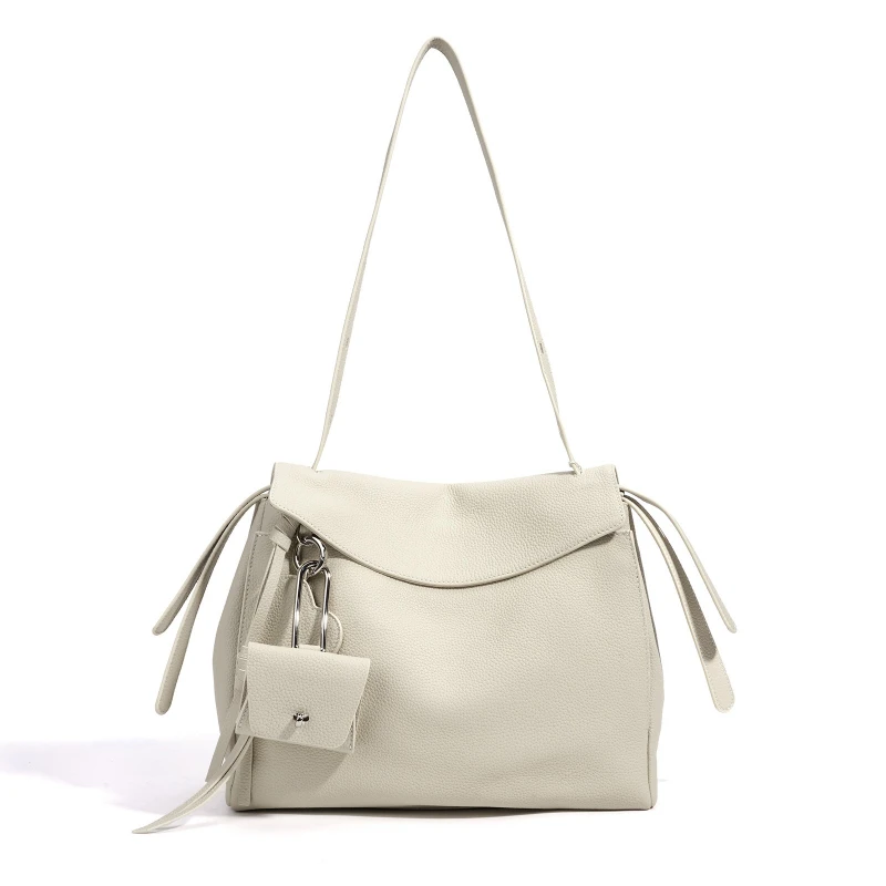 

Premium Quality Flip Cover Envelope Underarm Bag, Cowhide Leather Single Shoulder Crossbody Bag, Versatile Commuter Women's Bag