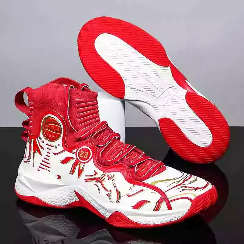 

New Arrival Hot Seller 2025 Kids Basketball Shoes Casual Sports Shoes with High Rebound Cushioning Basketball Shoes for Kids