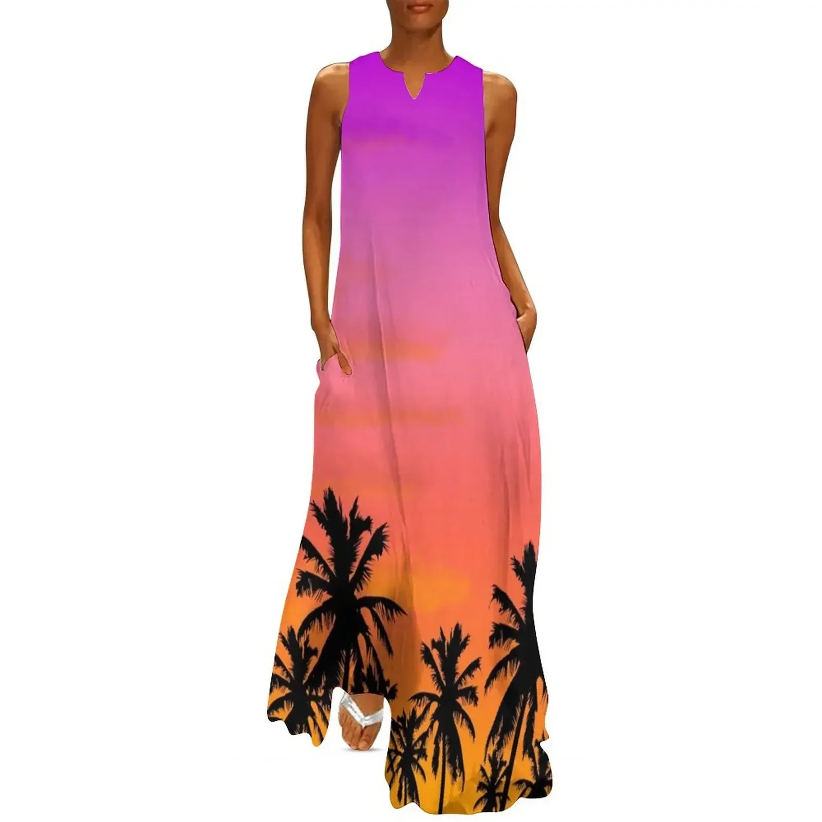 

Island Sunset Long Dress ladies dresses for special occasions women's summer clothing 2025 Cocktail of dresses Dress