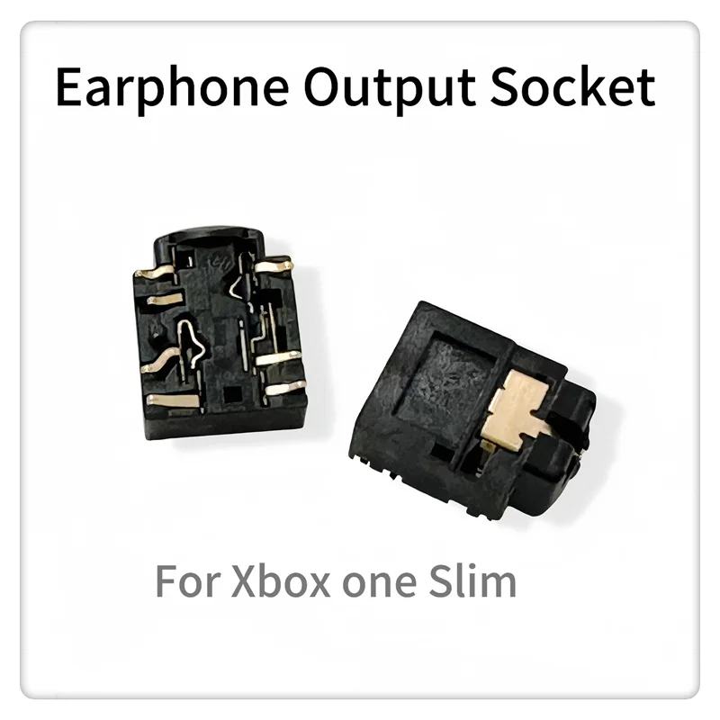 30 unids/lote para Xbox One S Slim Elite controlador 3,5mm auriculares Jack puerto enchufe auricular para Xbox Series X S