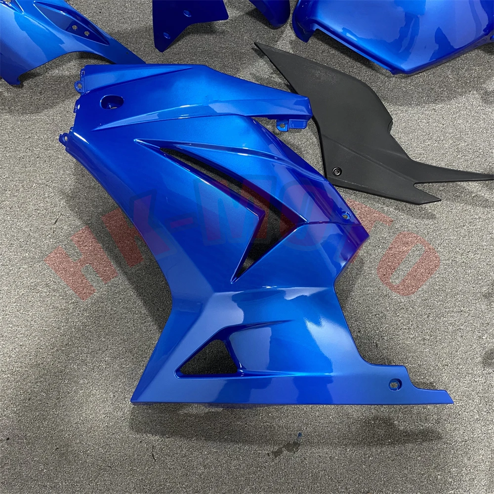 Motorcycle Fairing Kit Fit For Ninja 250R EX250 Ninja250 2008 2009 2010 2011 2012 Bodywork Set High Quality Abs Injection Blue