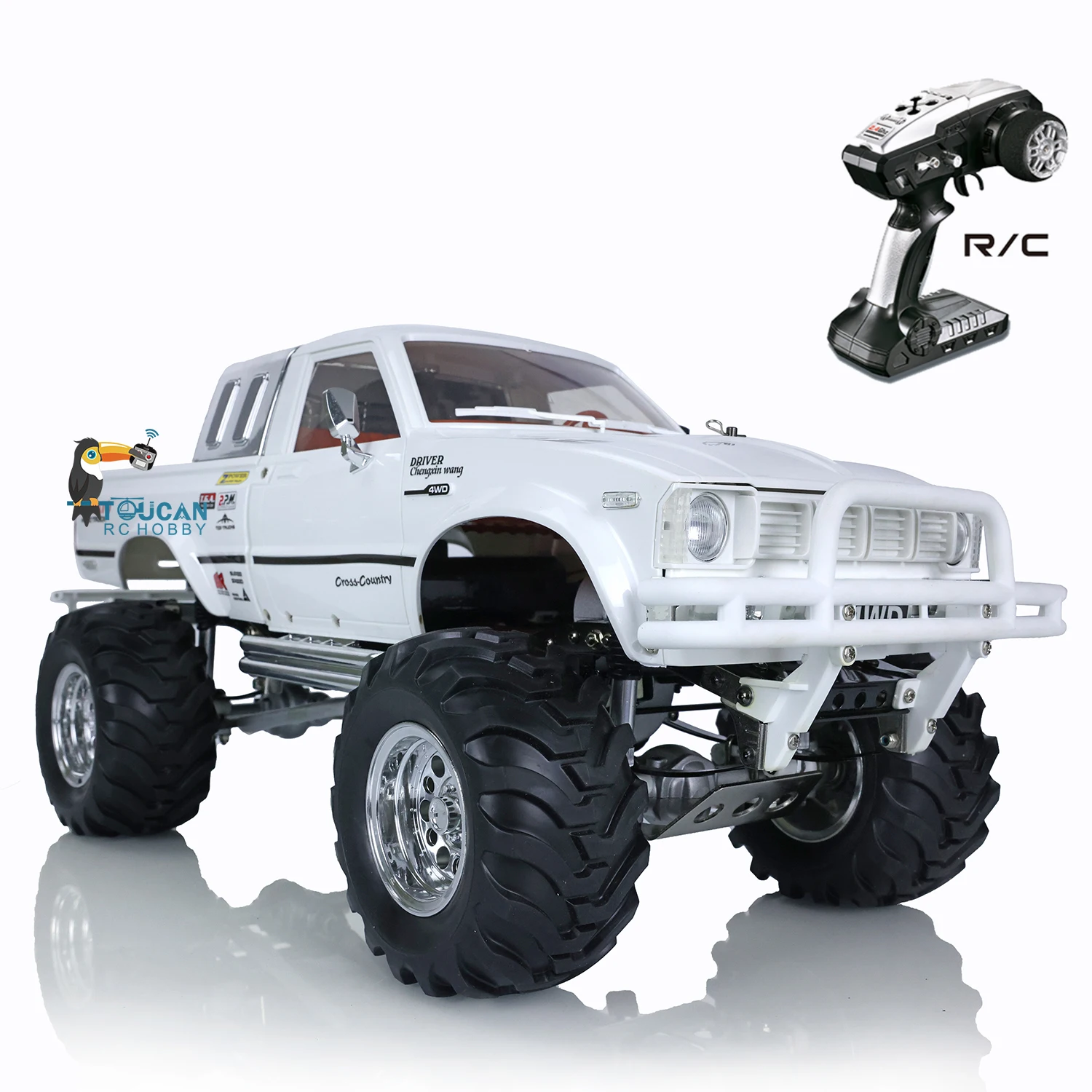 HG 1/10 versiRC blanc P407 514 up 4x4 voiture de rallye course inoler camion Peugeot châssis boîte de vitesses jouets d'extérieur pour garçons cadeau TH05146-SMT6