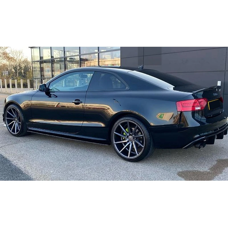 FOR Audi A5 4-door and 2 -door Coupe 2009 - 2016 S Style Carbon Fiber Rear Spoiler Trunk Wing (Not for S5 RS5)