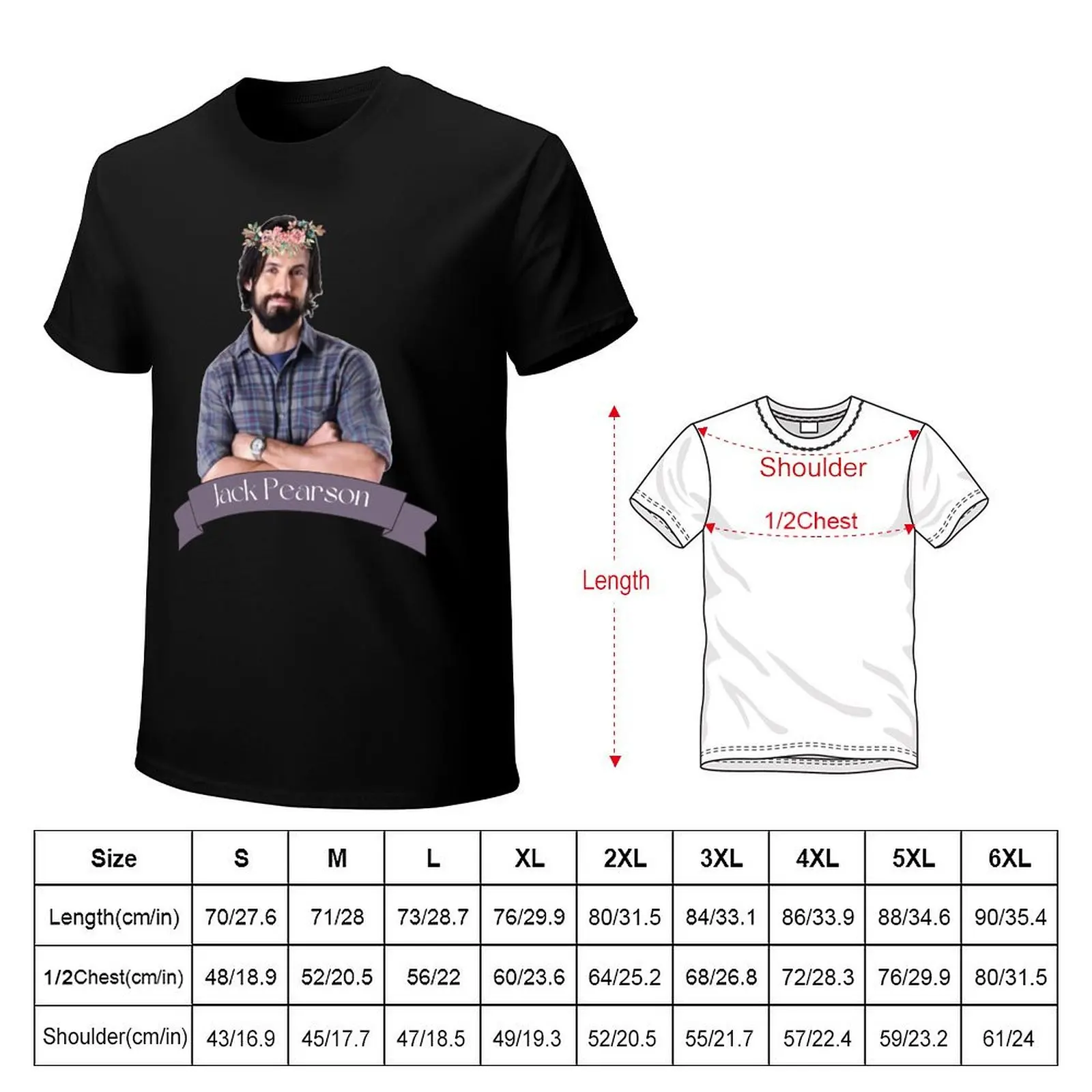 Jack Pearson with a tiara - This is Us T-Shirt UV Sun Protection Tee Shirt