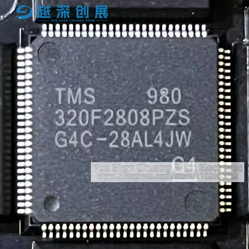 TMS320F2808PZS TMS320F2808 LQFP100 package Digital signal processor chip Authentic chips are welcome to ask