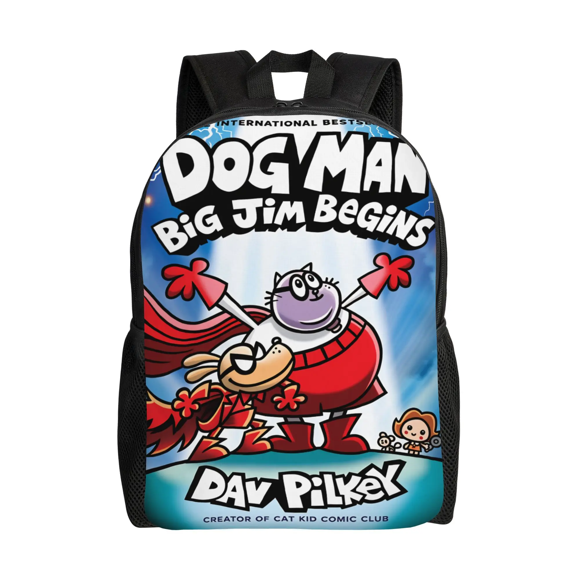 

Dogman Movie Backpack Novelty Backpacks Teen Sport Soft High School Bags High Quality Rucksack