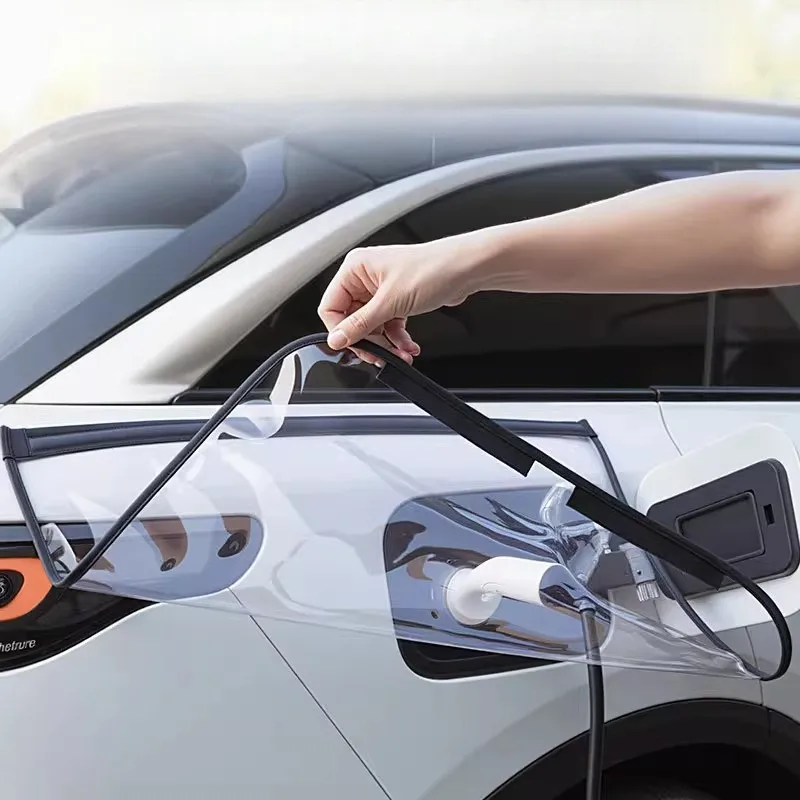 ​ لنماذج Haval H6 PHEV/EV: غطاء شاحن كهرباء - درع TPU مقاوم للماء مع مقاس عالمي وتصنيف IP67