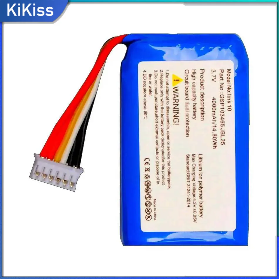 

4000Mah Long-Lasting Performance For Jbl Link 10 Link10 GSP103465 Bluetooth Wireless Speaker Battery