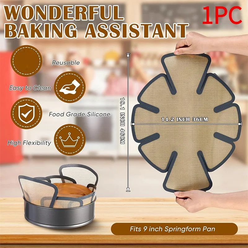 แผ่นรองอบขนมปังซิลิโคน 1 ชิ้น  - Pizza Stone Baking บทวิจารณ์และราคา