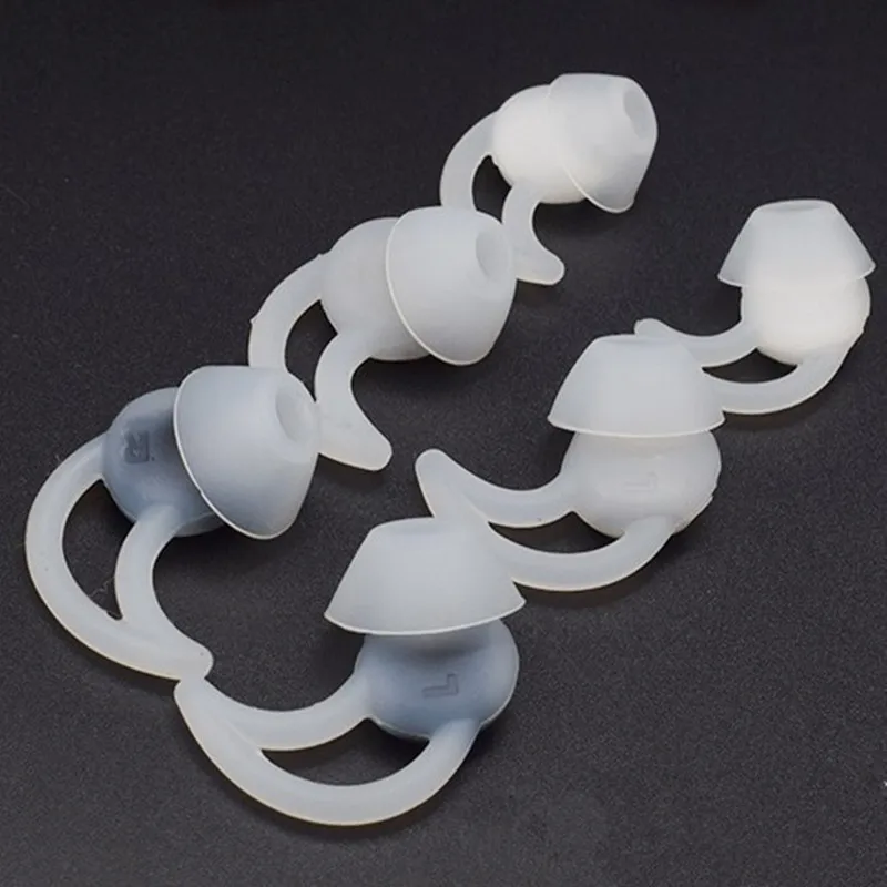 3 Pairs Ear Tips Ear Buds for Bose QC20 Qc30,Silicone Replacement Ear Hooks for Bose SIE2 SIE2i IE2 IE3 Earphone Ear Gels