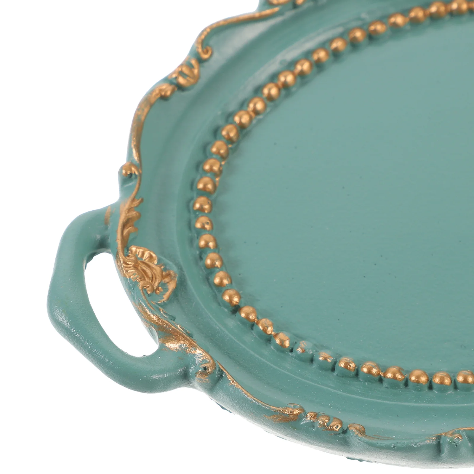 صينية عرض المجوهرات العتيقة، ترصيع الأذن الصغيرة، منظم الخاتم، حامل المجوهرات المزخرف، صينية تخزين للخواتم والأساور والحلي #6