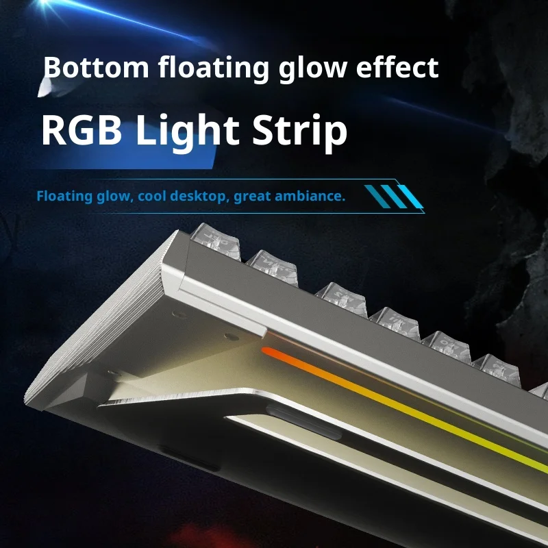 IPI QBZ Magnetische Tastatur, kabelgebunden, Aluminium, Dual 8k, RT0,01 mm, 0,125 ms, mechanische E-Sport-Gaming-Tastatur für FPS SOCD Vorverkauf