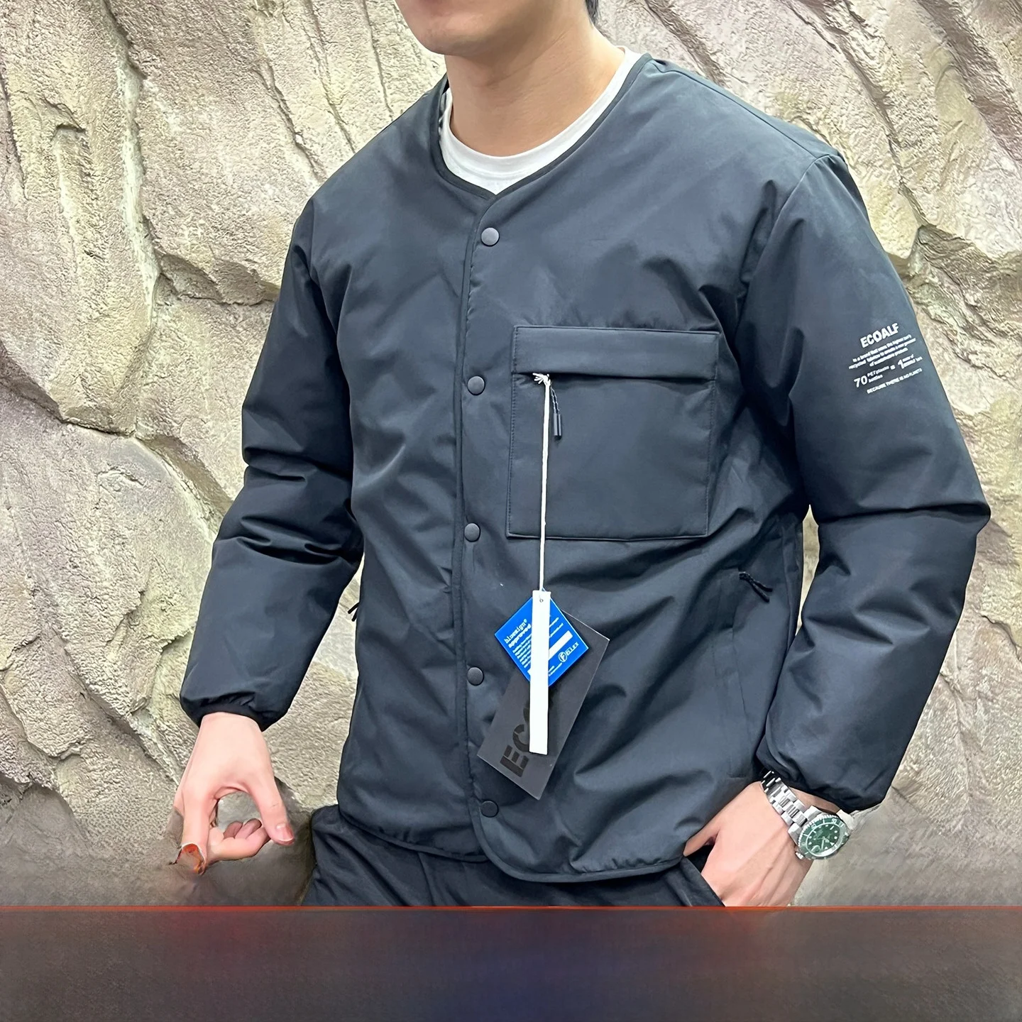 

Efficient Lightweight Waterproof Outdoor Casual Hardell Cotton Jaet for Men And Women Trendy Autumn Winter Coat