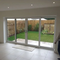 Minimalist Design Sliding Door Home Improvement for Terrace Garden Balcony Aluminum Tempered Glass External Sliding Doors 3