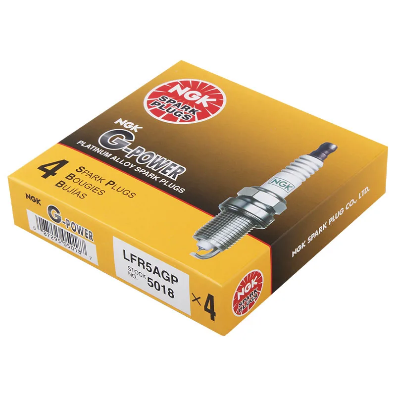 NGK Spark Plug LFR5AGP 5018 for PEUGEOT 1007 107 206 207 301 307 3008 308 406 407 408 508 EXPERT CITROEN C1 C2 C3 C4 C5 C8