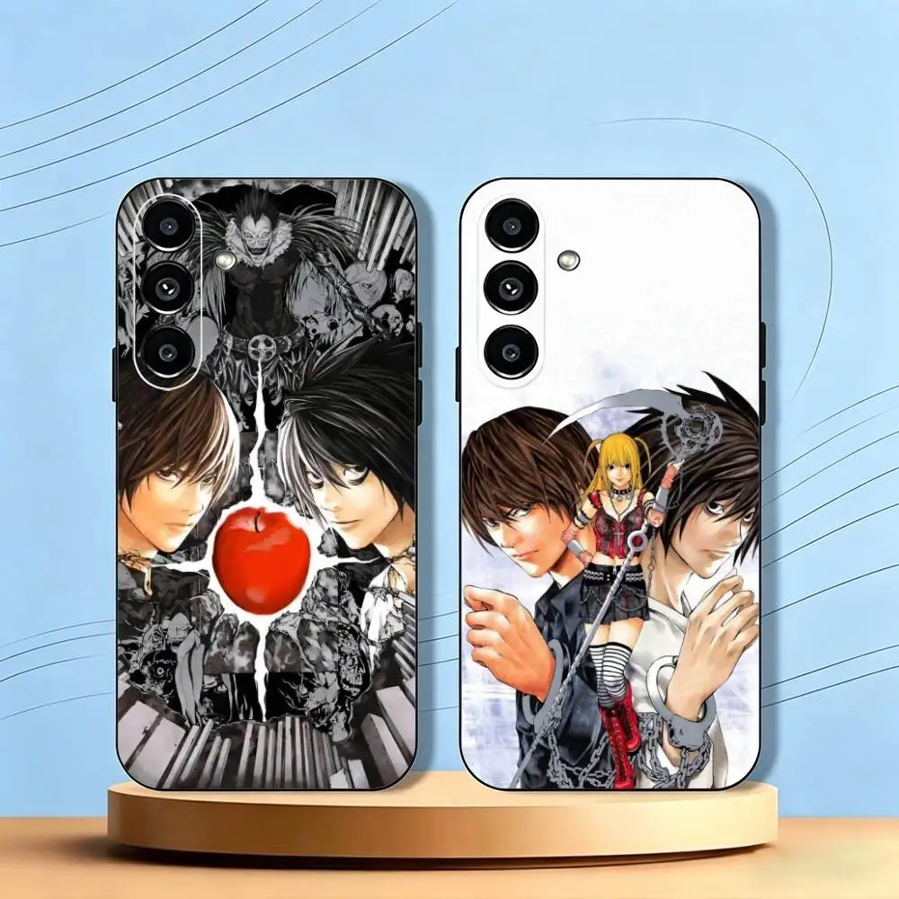 D-Death Note ANIME Phone Case For Samsung Galaxy A73,A72,A71,A70,A53,A52,A51,Others Soft Black Cover