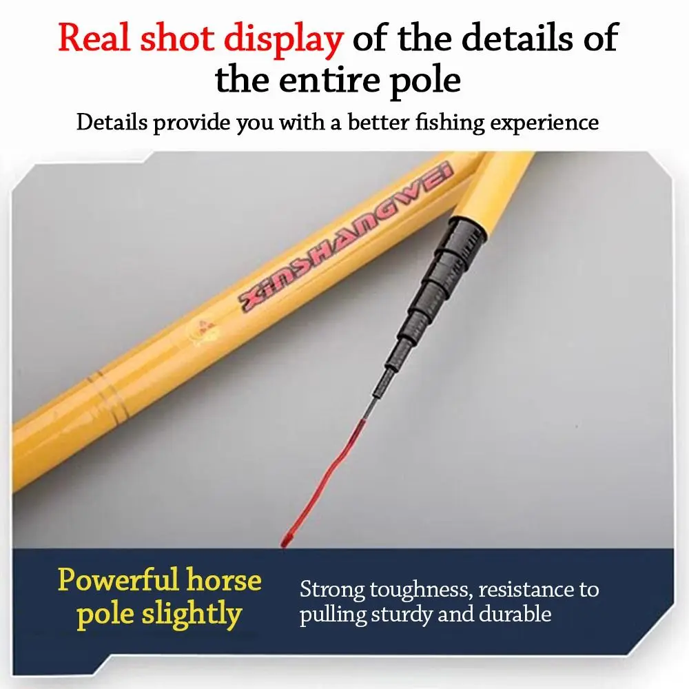 Durable Ultralight Telescopic Fishing Rod Portable Mini Carp Feeder SuperHard Travel Fishing Tackle Fishing