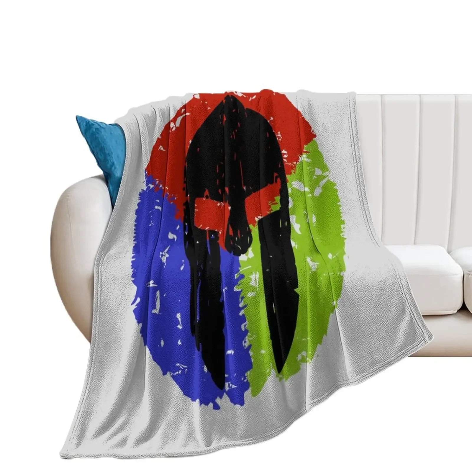 

Spartan colors Throw Blanket Luxury Thicken decorative Blankets