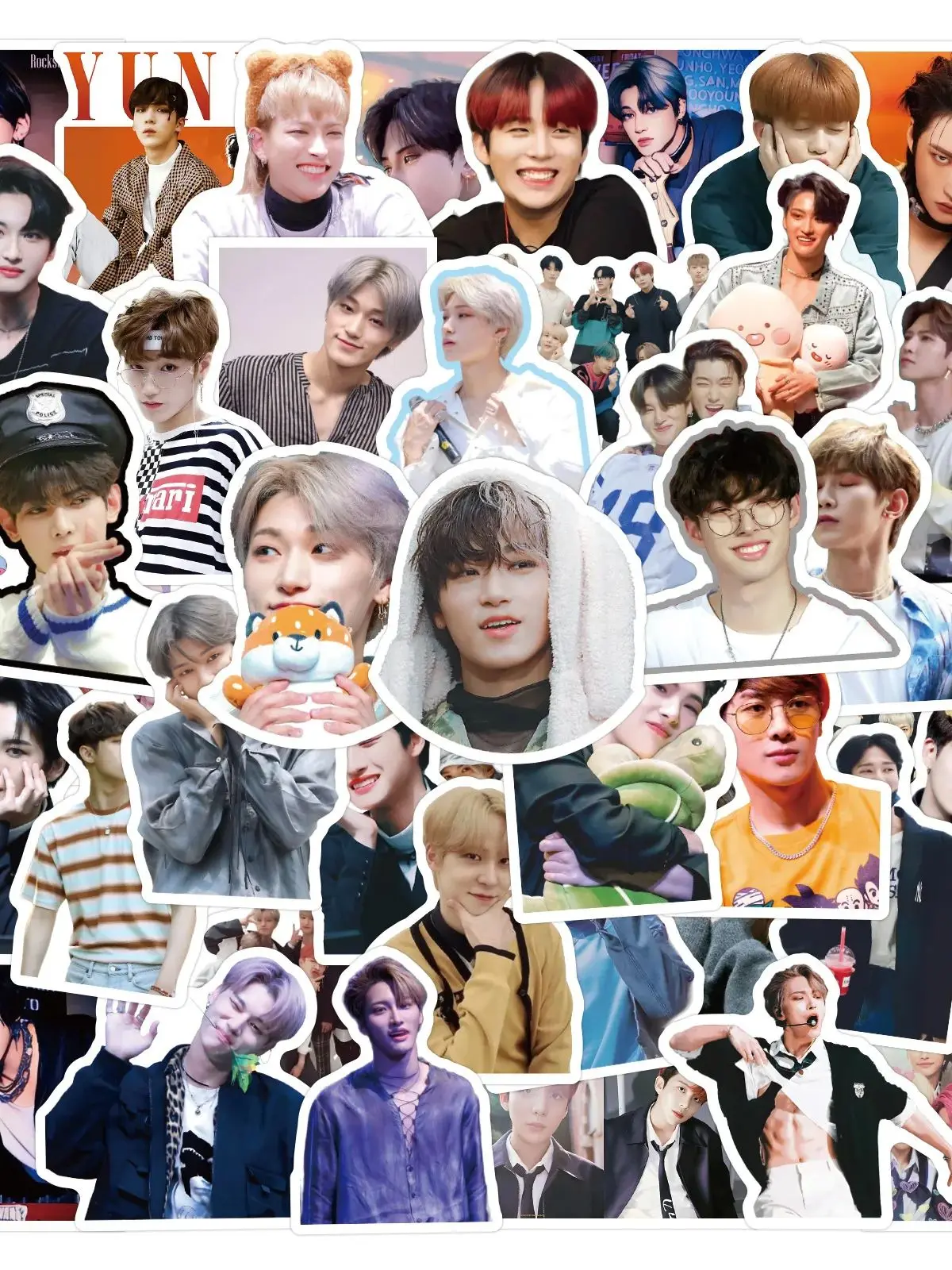 AliExpress GOGOTU 10/30/50/110PCS ATEEZ Stickers Korean Boy Band Sticker DIY Luggage Laptop Phone Car Bike Skateboard