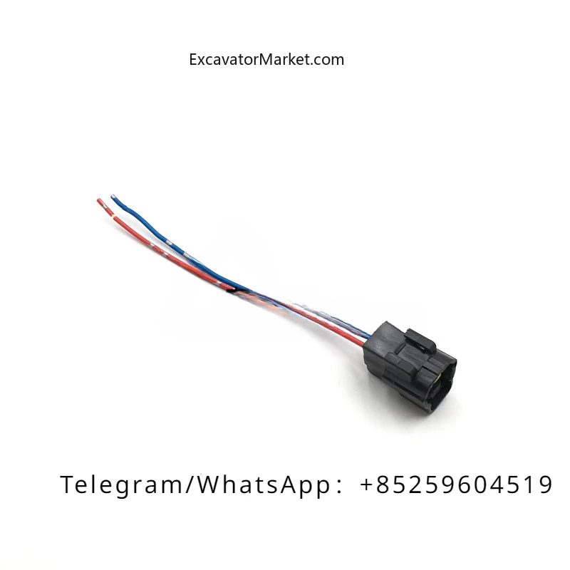 excavator Kobelco SK SK200/210/250/260/350-8 hydraulic pump elevator plug solenoid valve opposite insertion