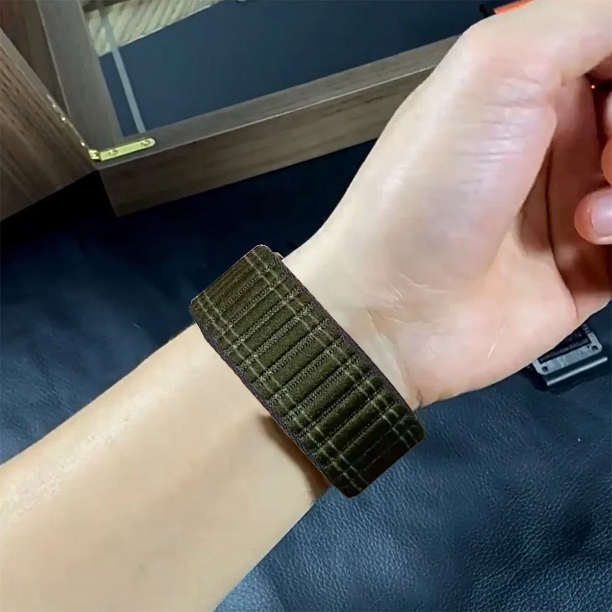 22 26 مللي متر حزام نايلون ل Garmin Fenix 8 pro E 7 7X 6X 6 Pro حزام (استيك) ساعة النسب Mk3i/غريزة 3 2X/Quatix 8 7X 6 3 سوار كوريا #6