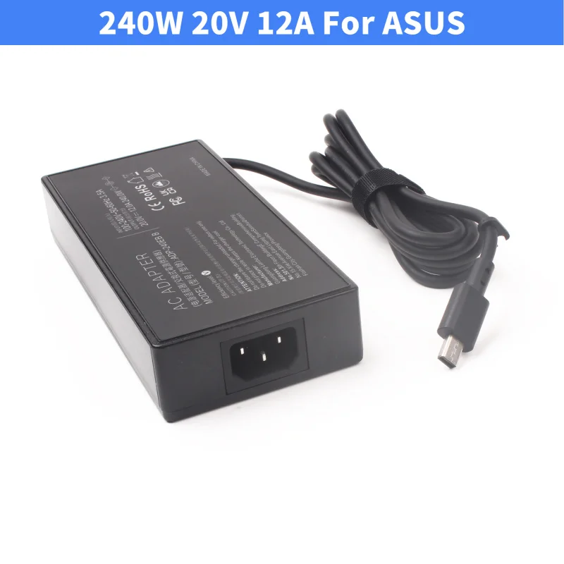

240W 20V 12A Laptop Power Adapter Charger For ASUS Ice Pro 14ai TUF Gaming 6PRO A22-280P1B