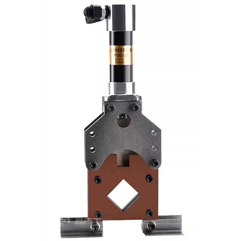 

Hydraulic Square Tube and Angle Iron Cutting Machine Galvanized Iron Square Tube Electric Punching Angle Steel Cutting Die