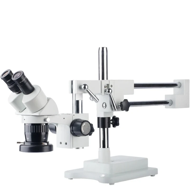

Binocular stereo microscope 20-40X mobile phone maintenance microscope industrial inspection microscope light source