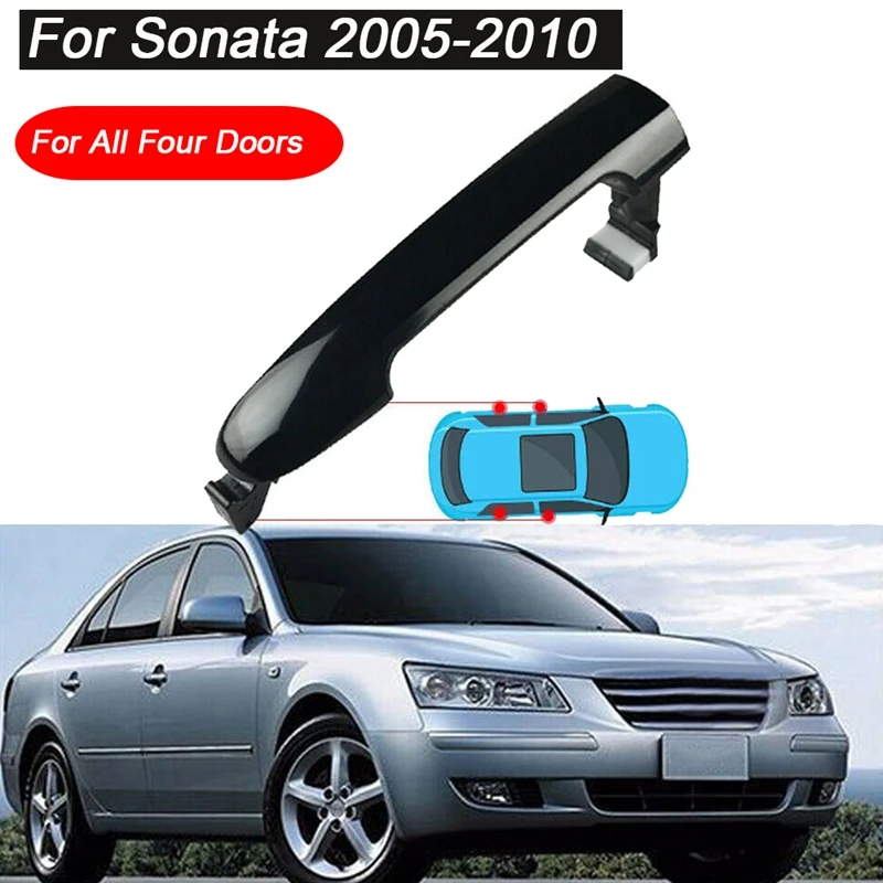 For HYUNDAI SONATA 2005-2010 Outside Exterior Door Handle For All Four Doors 82651-3K000