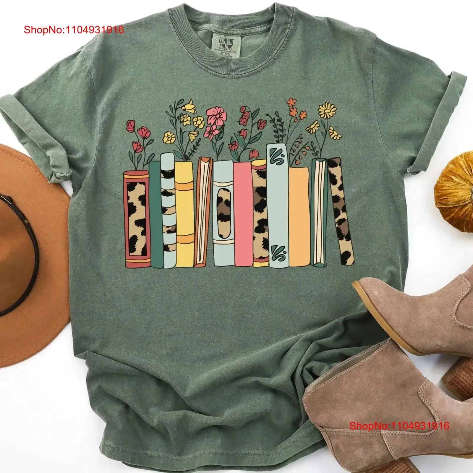 

Teacher Books T Shirt Cute Teaching Read Book vintage Washed Comfortable Top For Everyday Wear Soft fashion Casual