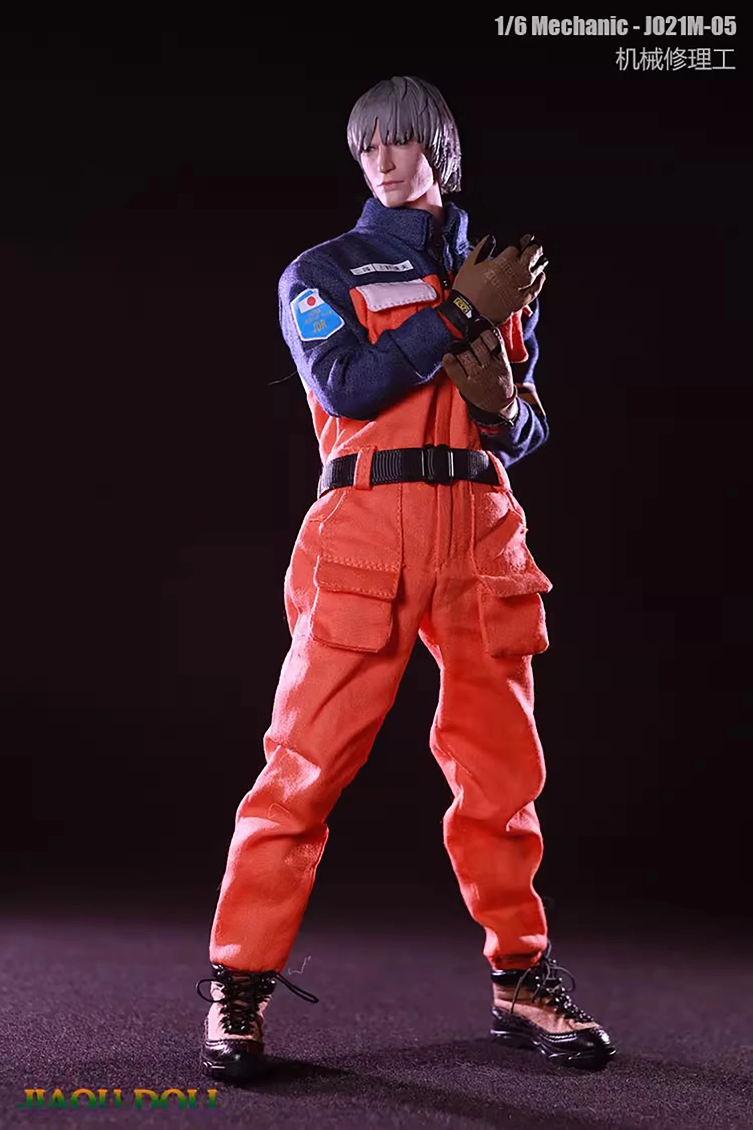 

1/6 JO21M-05 Mechanical Repairman Workwear Kit Clothes Model Fit 12'' Male Figure