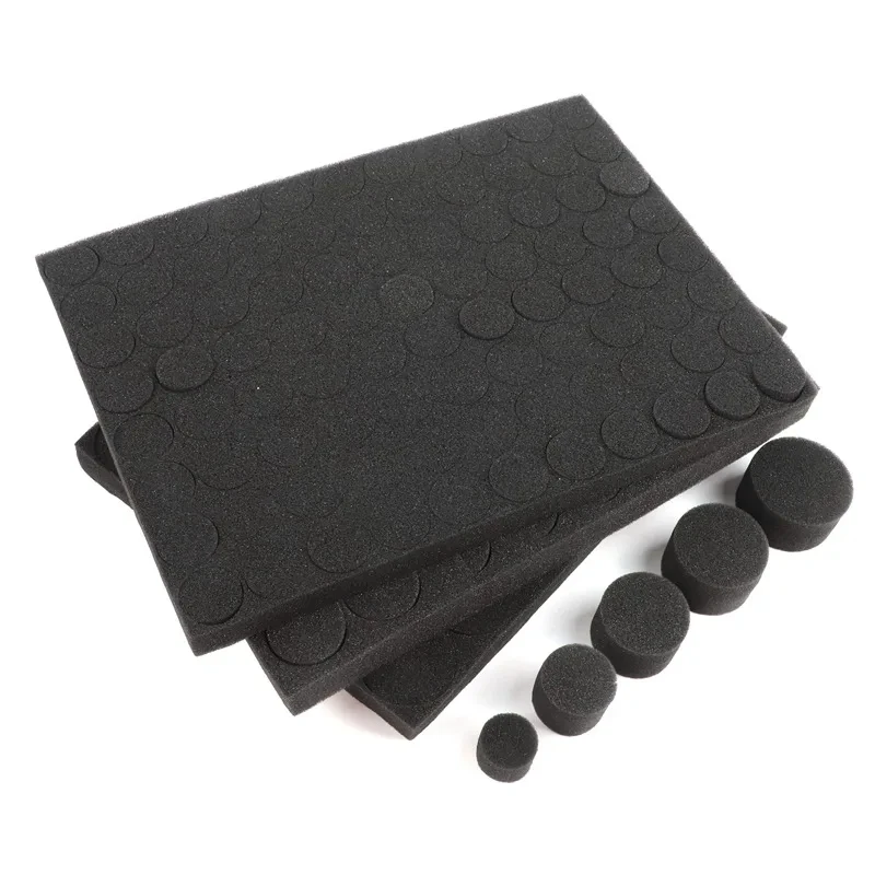 100Pcs Bodenlosen Hydrokultur Gartenpflanzen Werkzeuge Gepflanzt Schwamm Gemüse Anbau System Kindergarten Samen Pflanzung Tabletts Schwamm – Detail 5