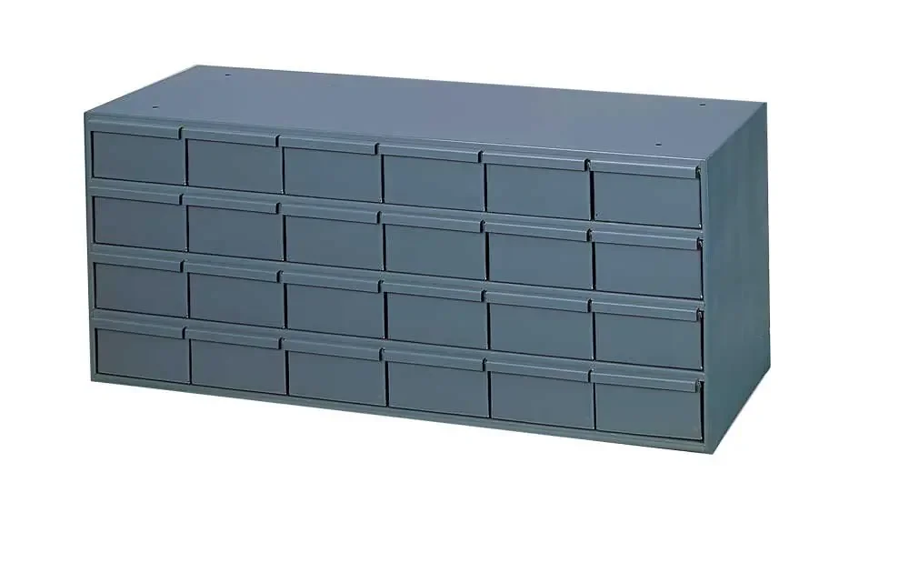 007-95 Gray Cold Rolled Steel Storage Cabinet, 33-3/4