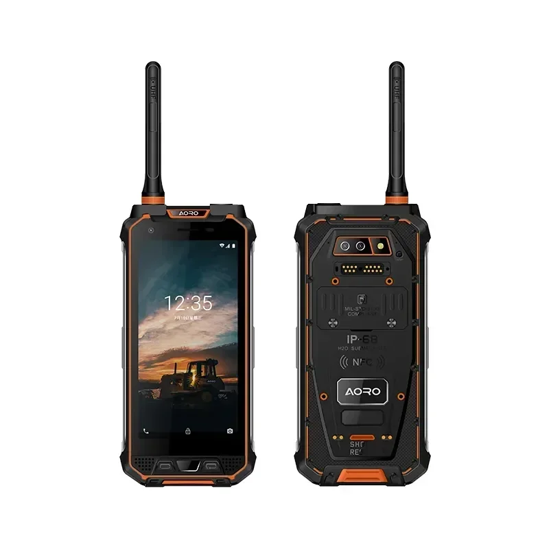 AORO M5 Gsm Industrial Zone 1 Division 21 Ex 400MHz 470MHz Walkie Talkie ATEX Explosion Proof Mobile Rugged Phone